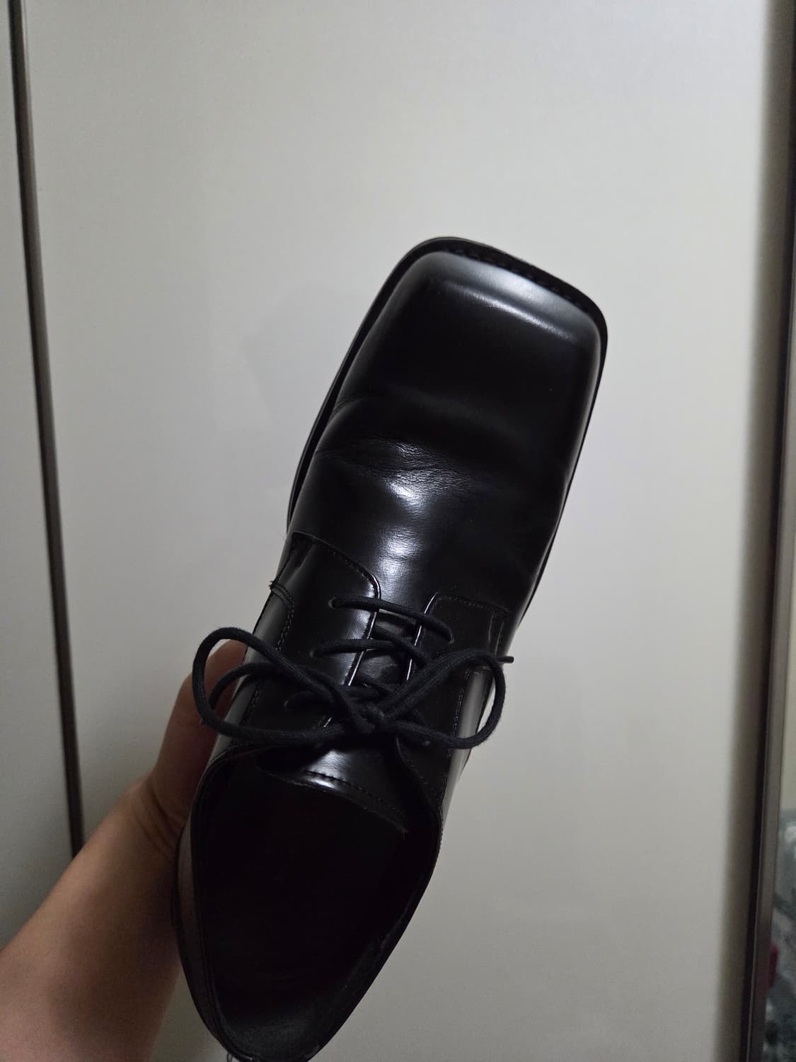 [255]로맨틱무브 스퀘어토 더비 슈즈 상품이미지2