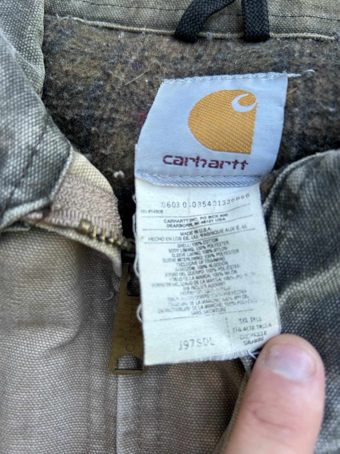 칼하트 J97 디트로이트 자켓 상품이미지3