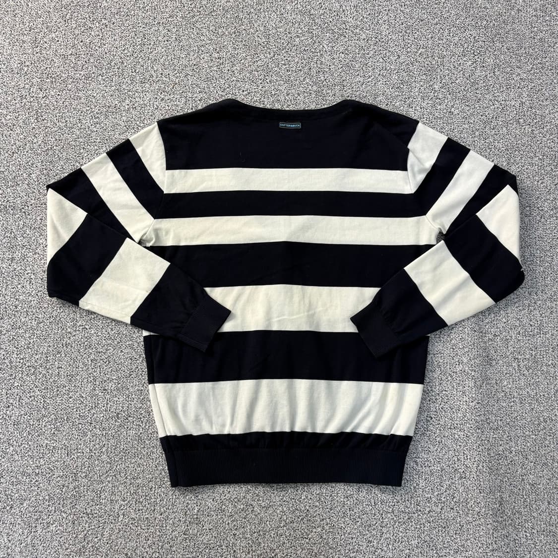 100 커터앤벅 골프 스트라이프 가디건 0319J 상품이미지2