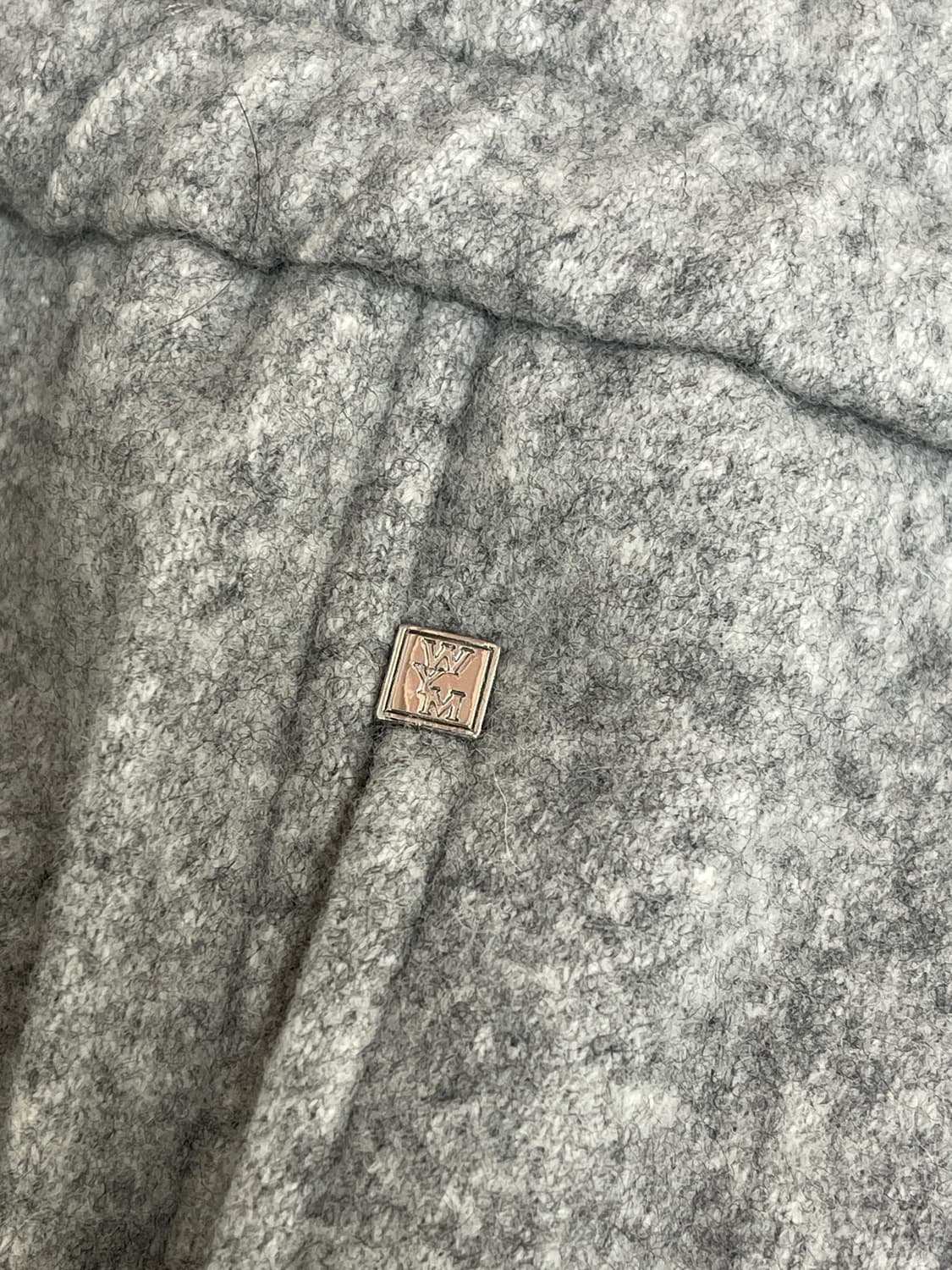 [거의 새것] 우영미 와이드 스웨트팬츠 그레이 50사이즈 상품이미지4