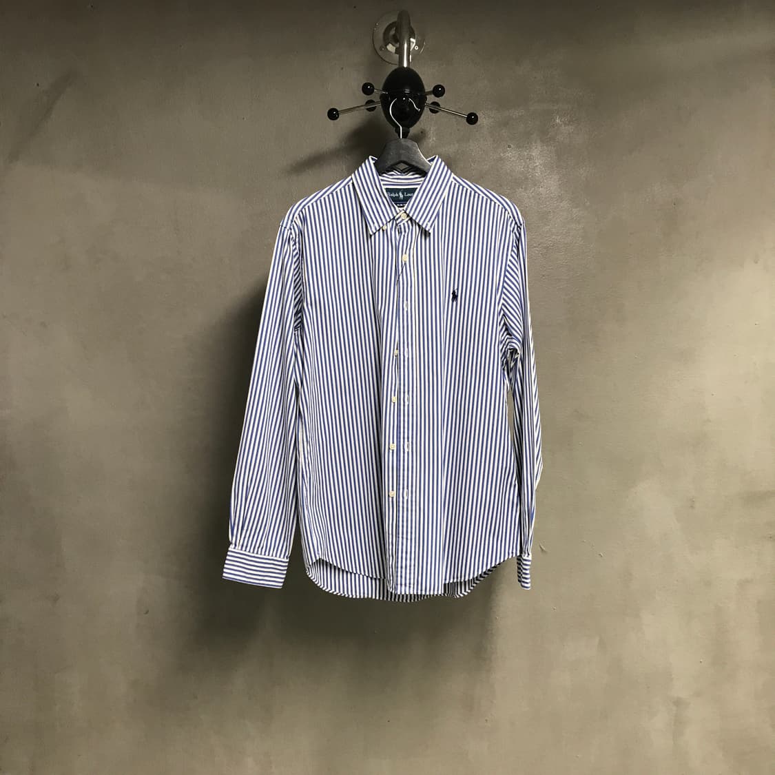 폴로 랄프로렌 스트라이프 셔츠 블루 L 상품이미지1