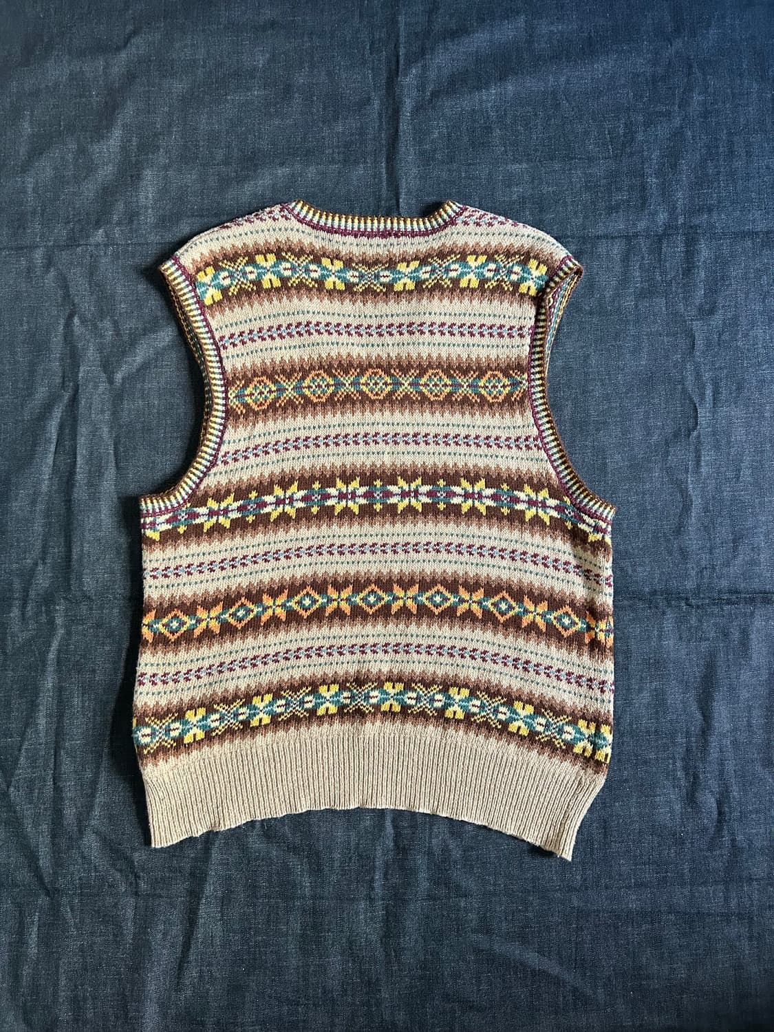 폴로랄프로렌 캐시미어 블렌드 페어아일 니트 베스트 상품이미지6