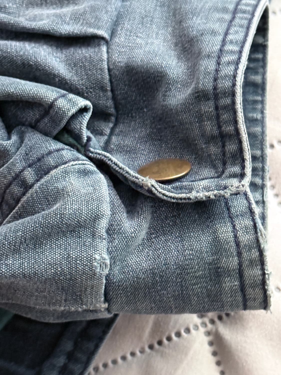 빈티지 청 워크자켓 상품이미지5