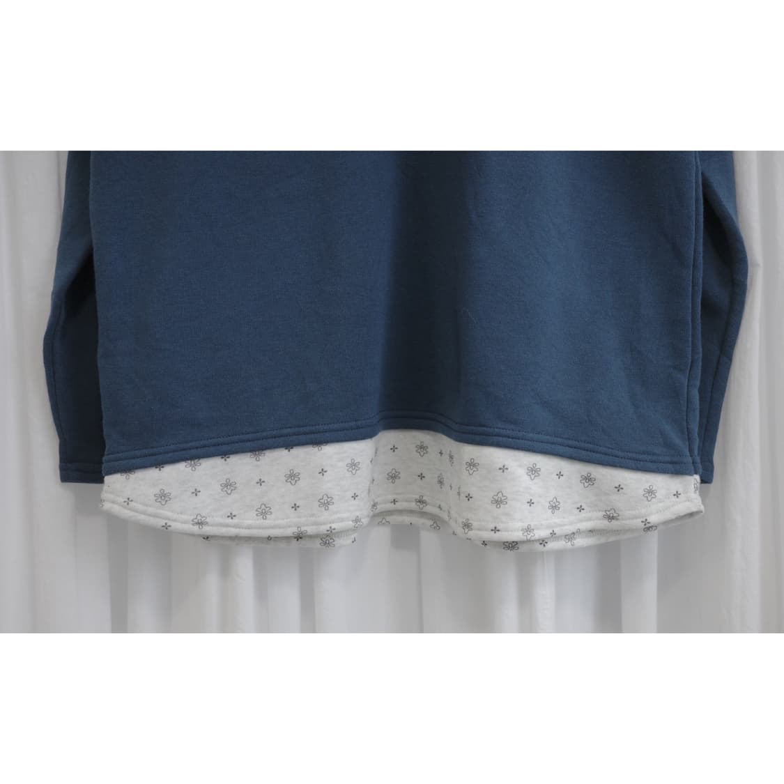 Blue Ethnic Layered Top 상품이미지4