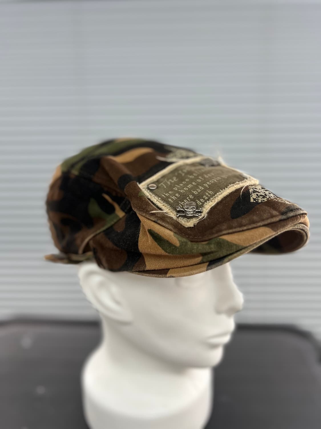 해골 얼룩이 카모 헌팅캡 상품이미지4