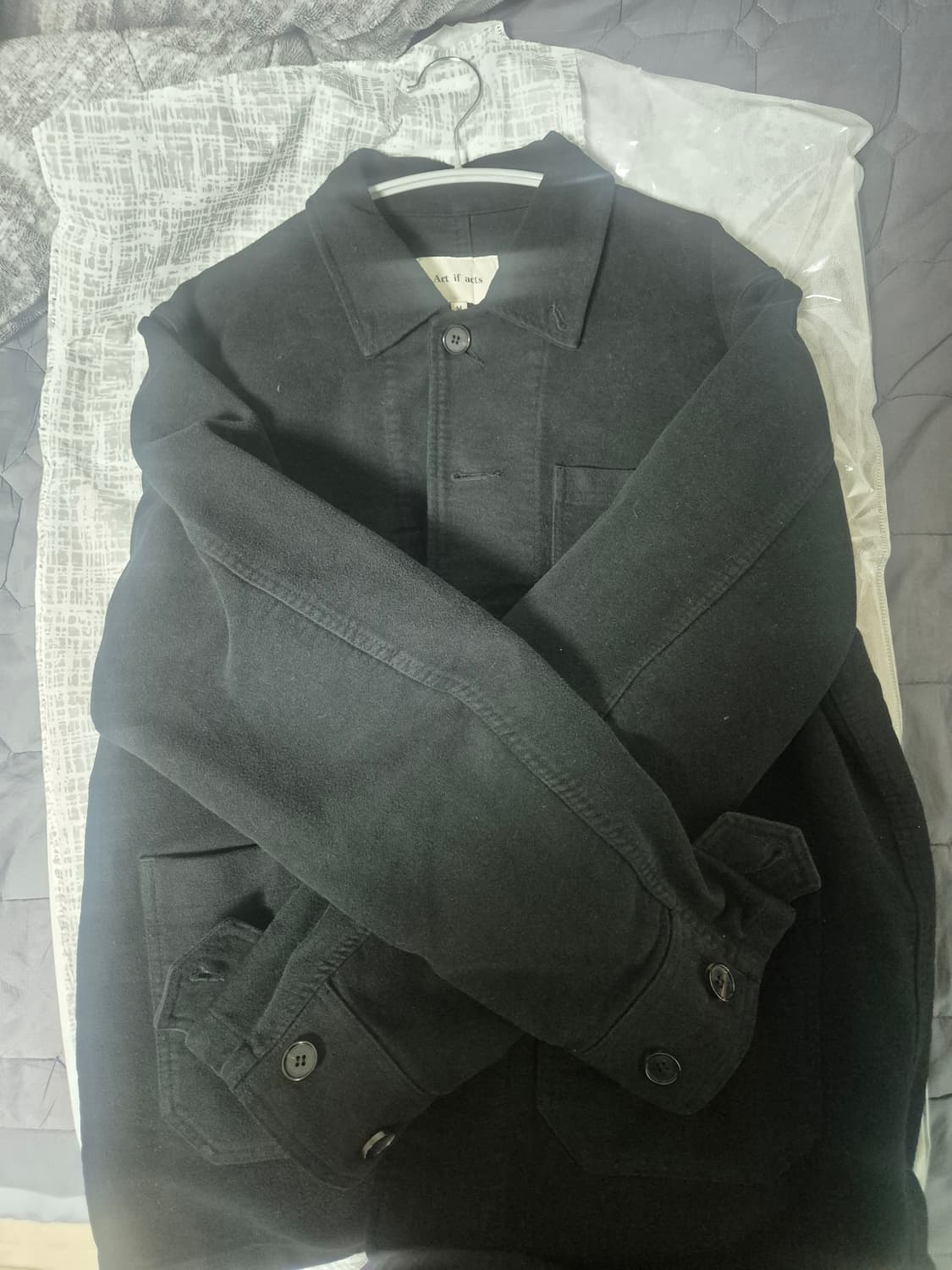 아트이프액츠 몰스킨 프렌치워크자켓 M 상품이미지3