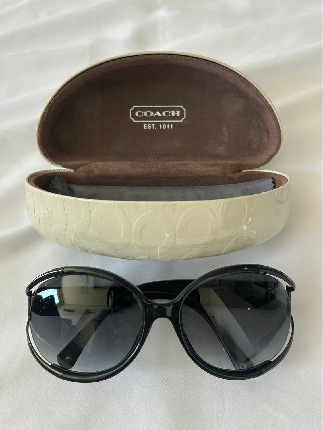 코치 Coach 블랙 선글라스 상품이미지1