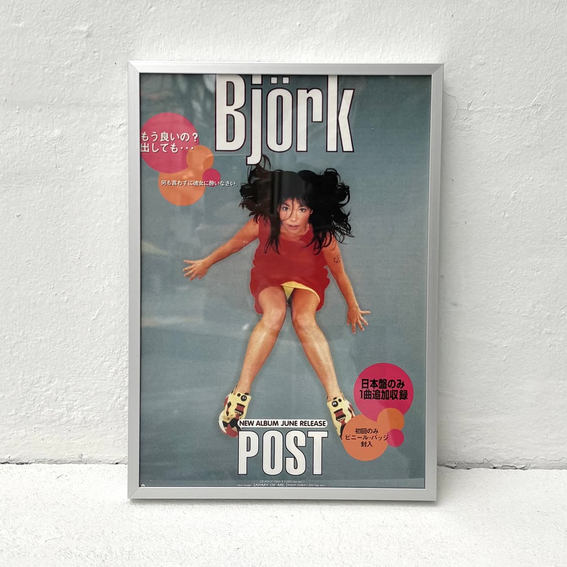 bjork post 1995 poster 비요크 상품이미지1