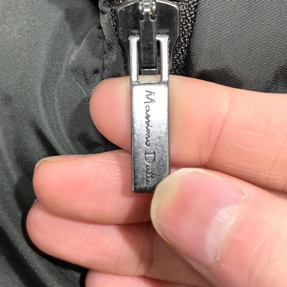 마시모두띠 카키 바람막이 자켓 남성 US40 상품이미지5