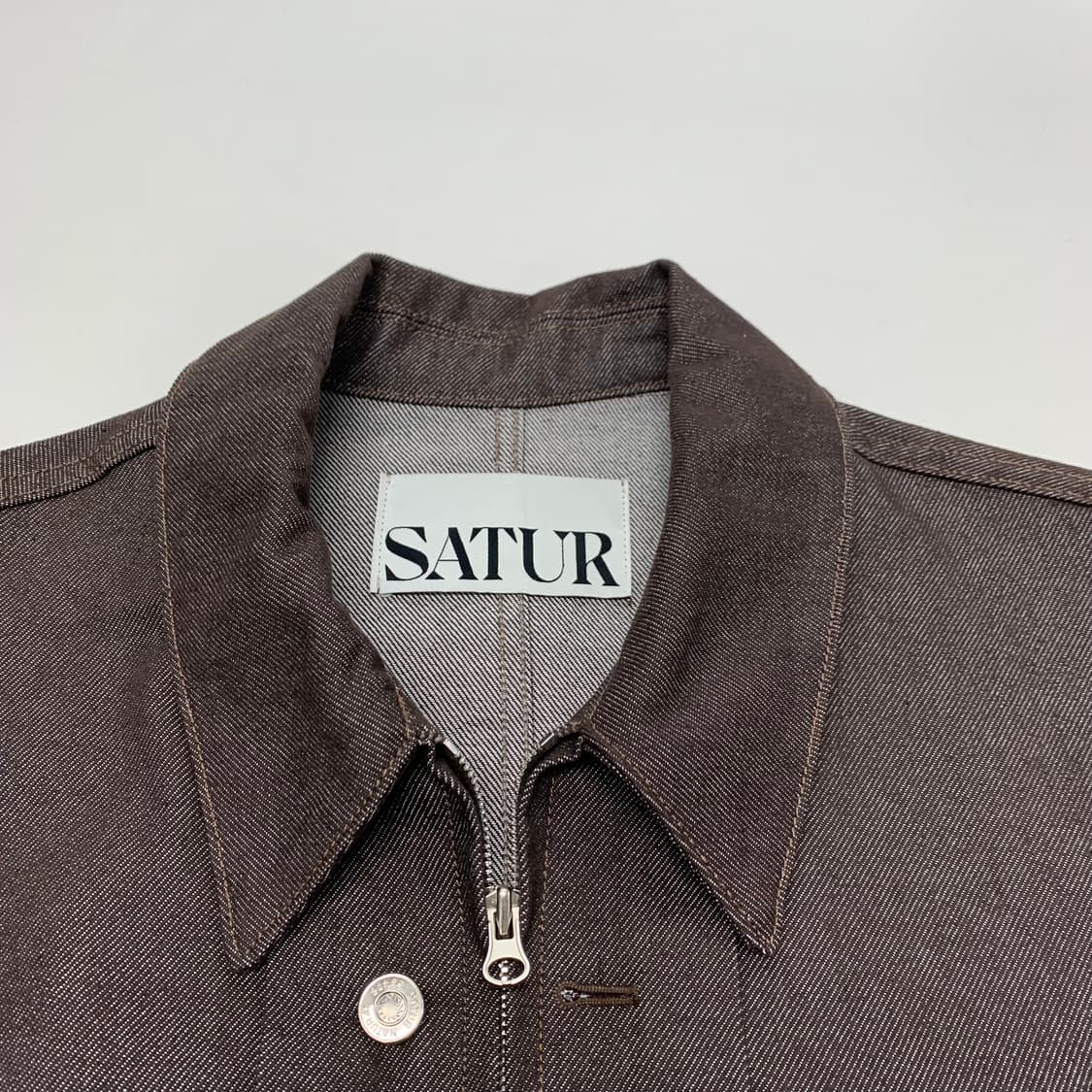 SATUR 세터 카이엔 데님 트러커자켓 (L) 상품이미지3