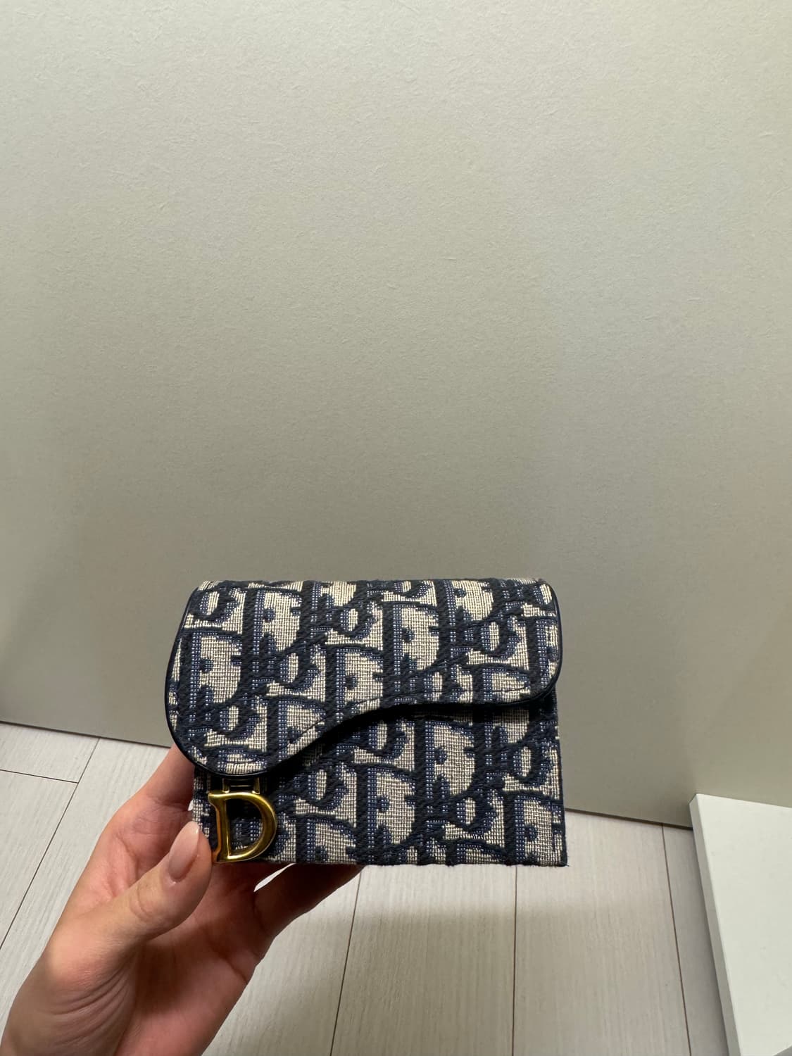 디올 오블리크 새들 지갑 상품이미지4