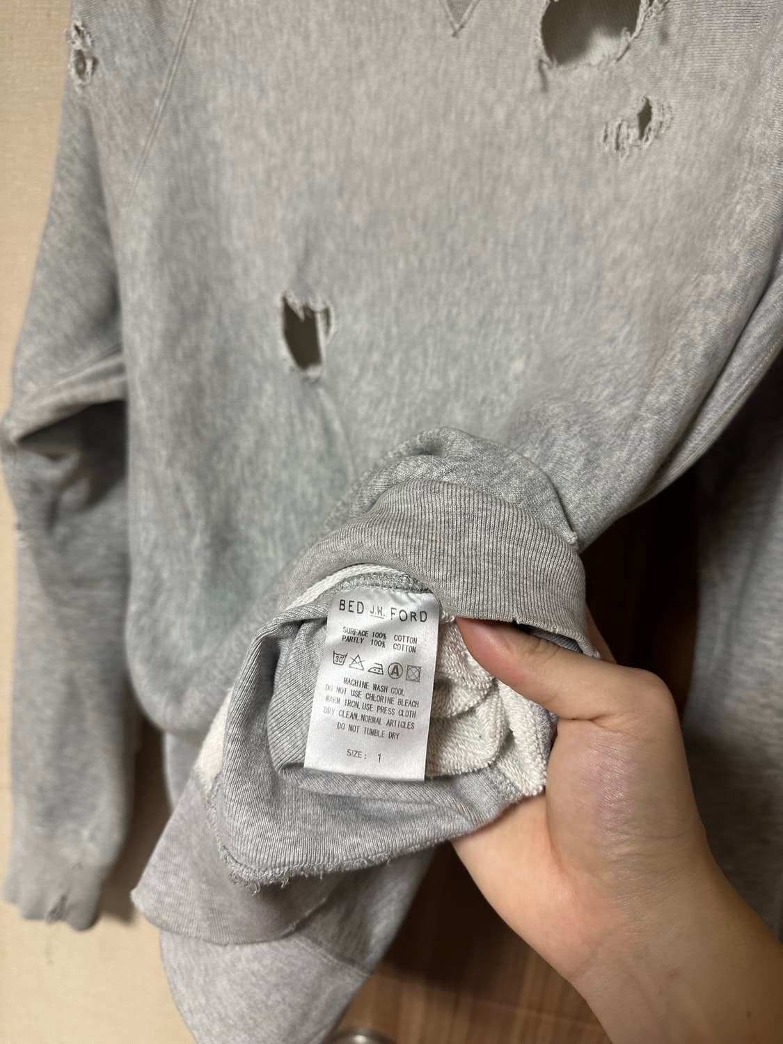 [L] bed jw ford bolo sweatshirt 상품이미지5