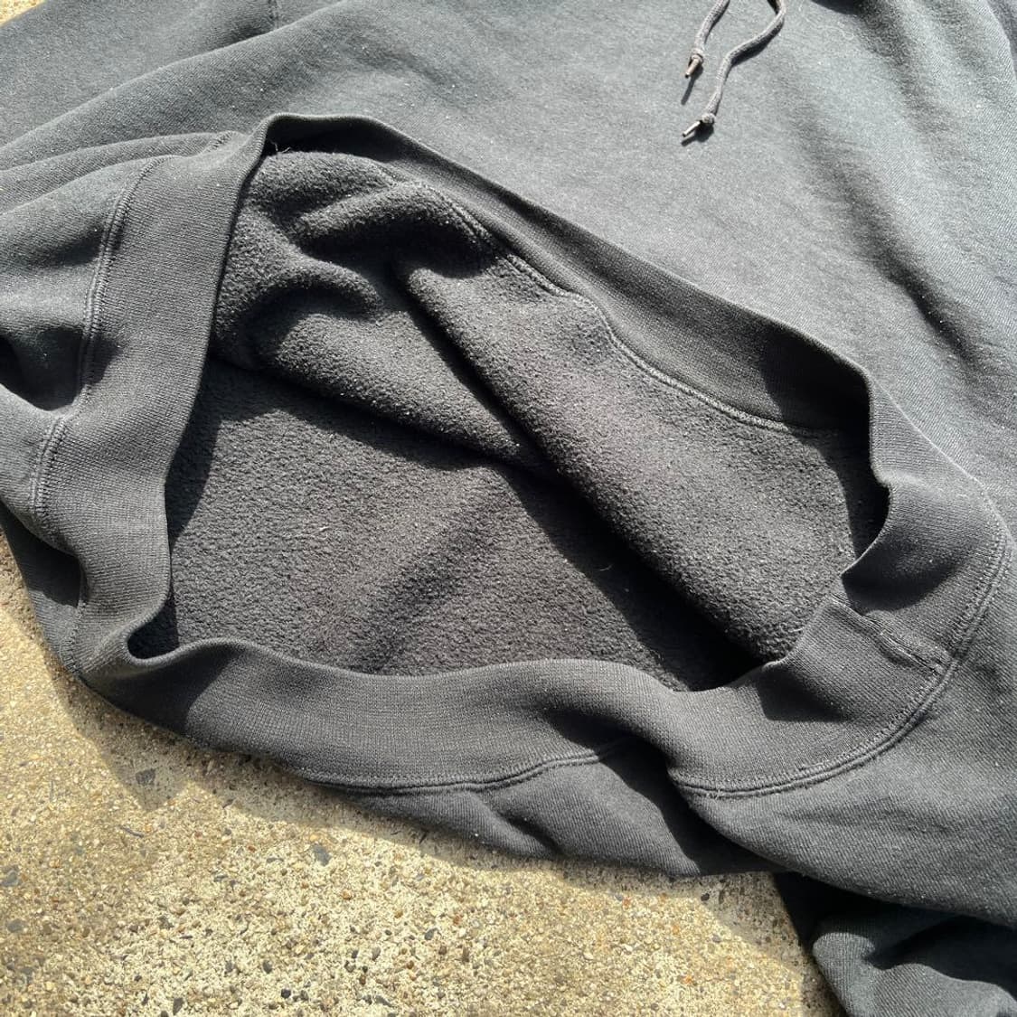 러셀 애슬래틱 후드 블랙 xxl 상품이미지6