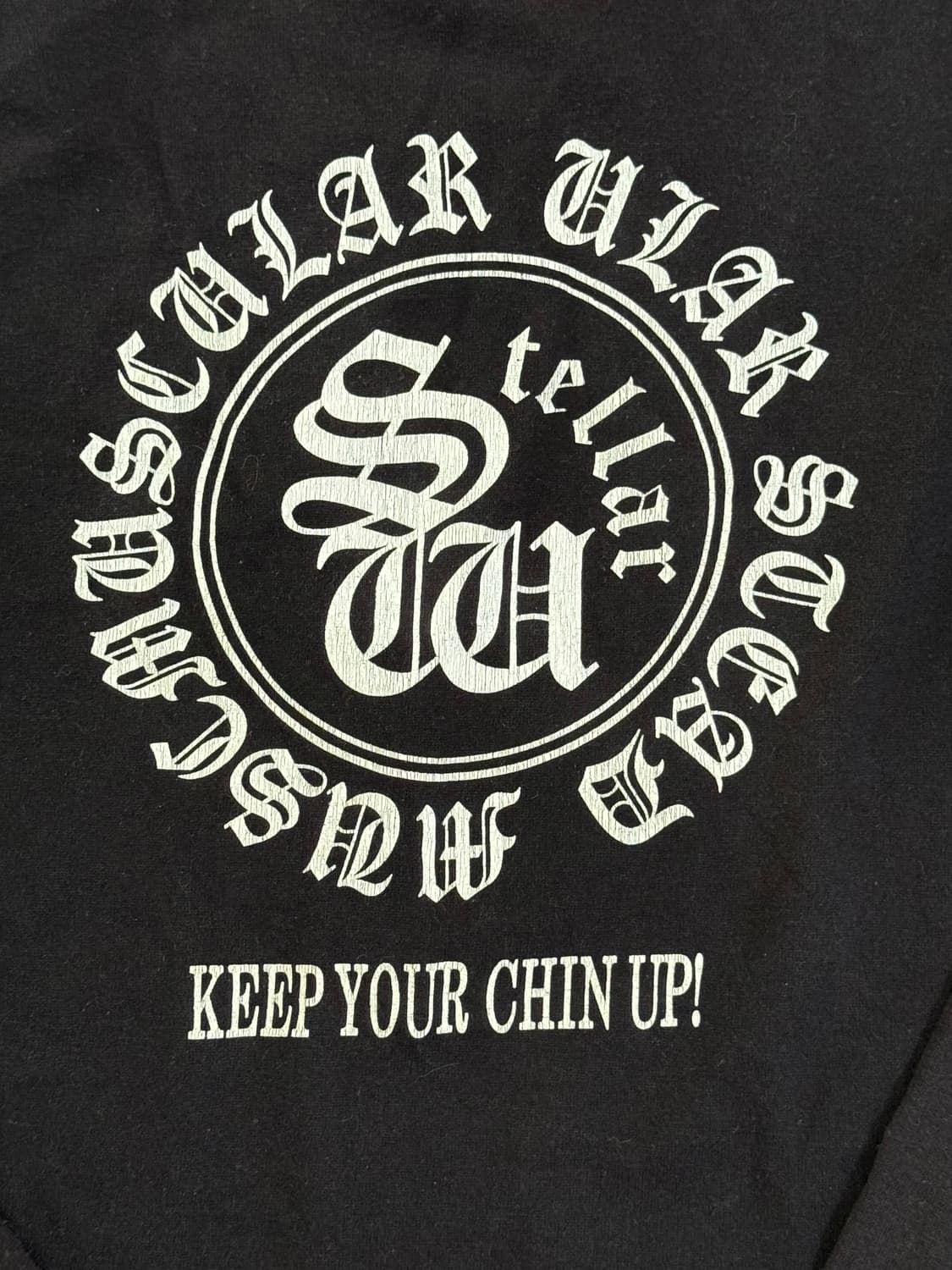 T-GRAPHICS 레터링 프린팅 블랙 긴팔티 상품이미지4