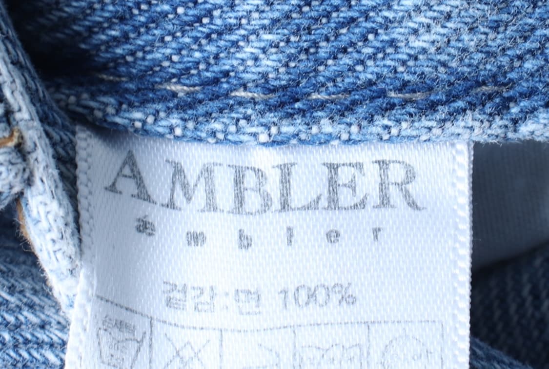 W(M) 엠블러 반바지 팬츠 데님 청 숏 키치-P9989 상품이미지7