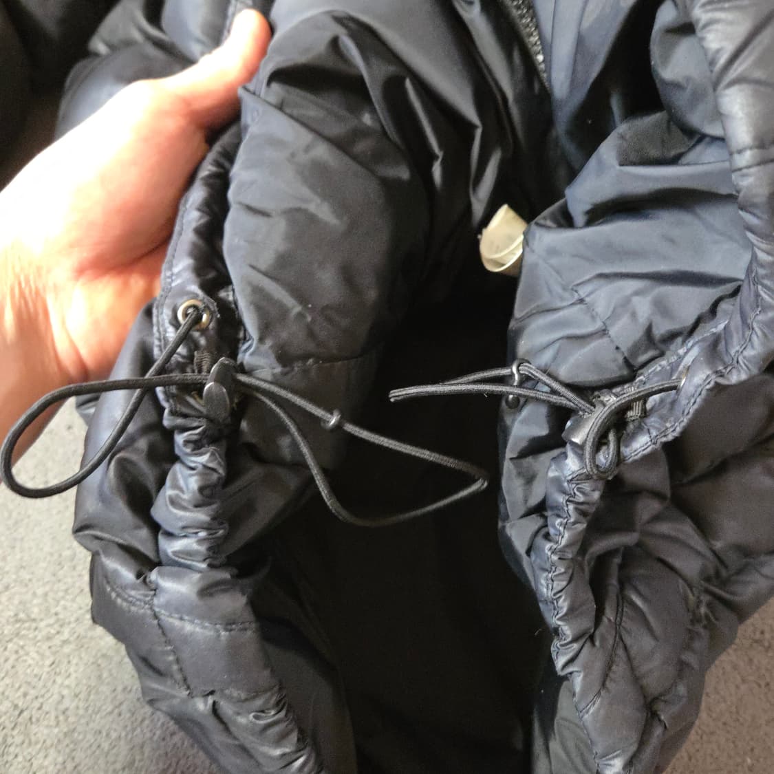 노스페이스 600 큐브 블럭 패딩 XL 105 상품이미지5