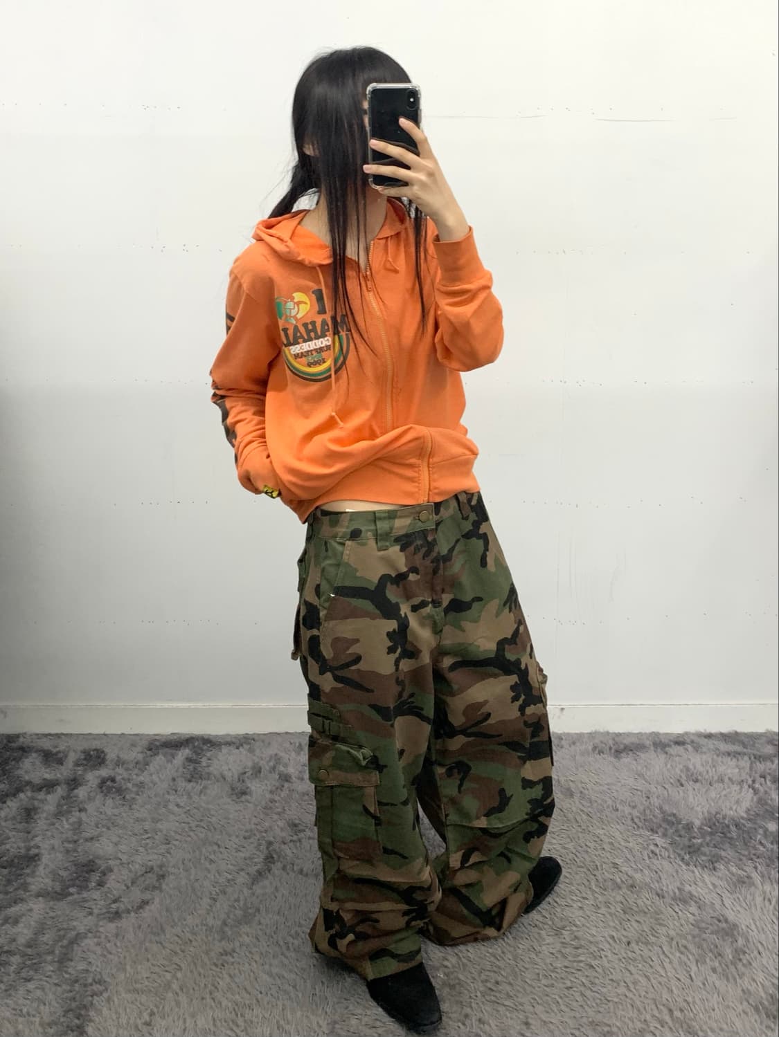 재패니즈 카모 카고팬츠 상품이미지1