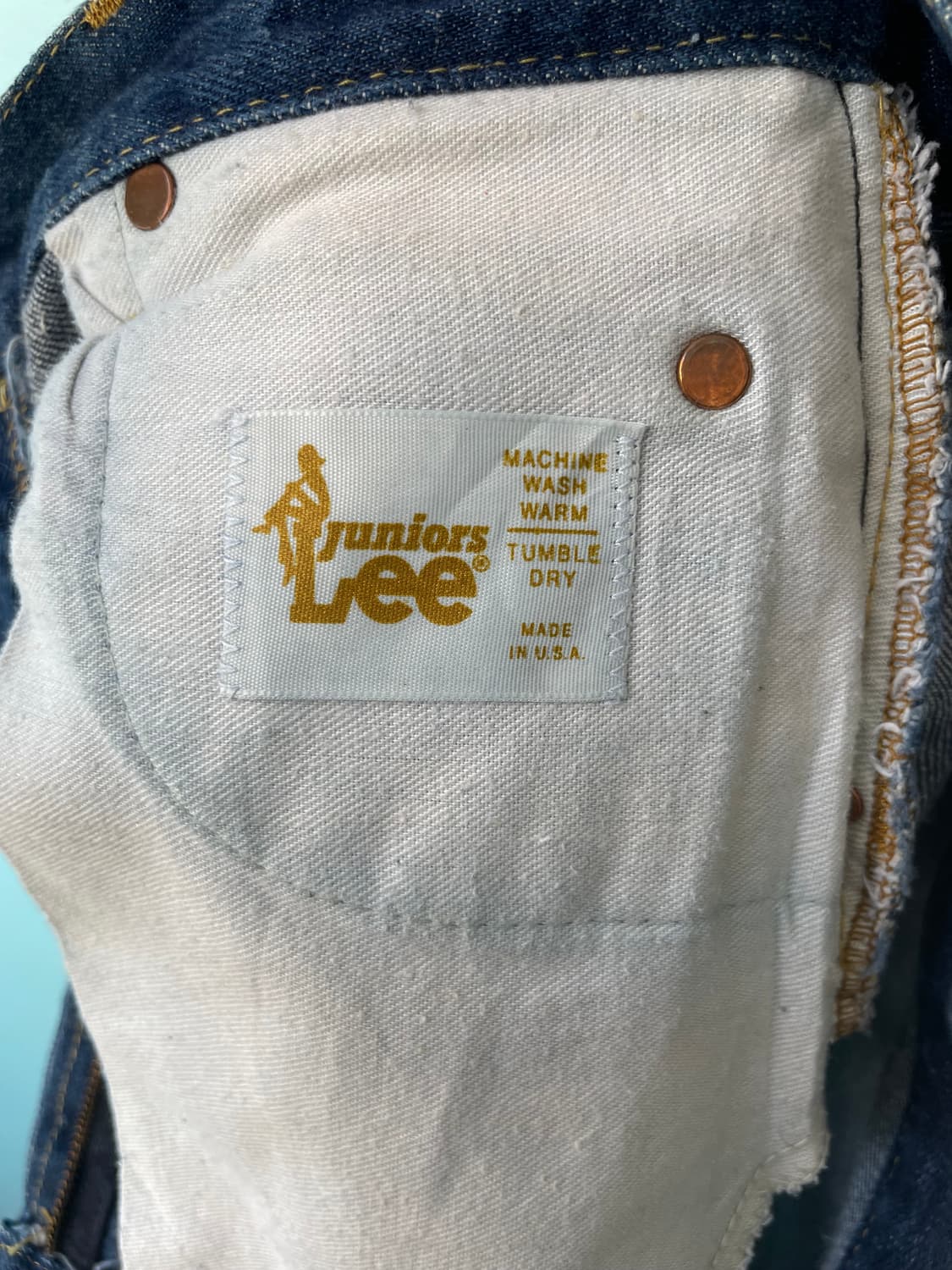1970's Vintage Lee Denim Shorts 상품이미지7