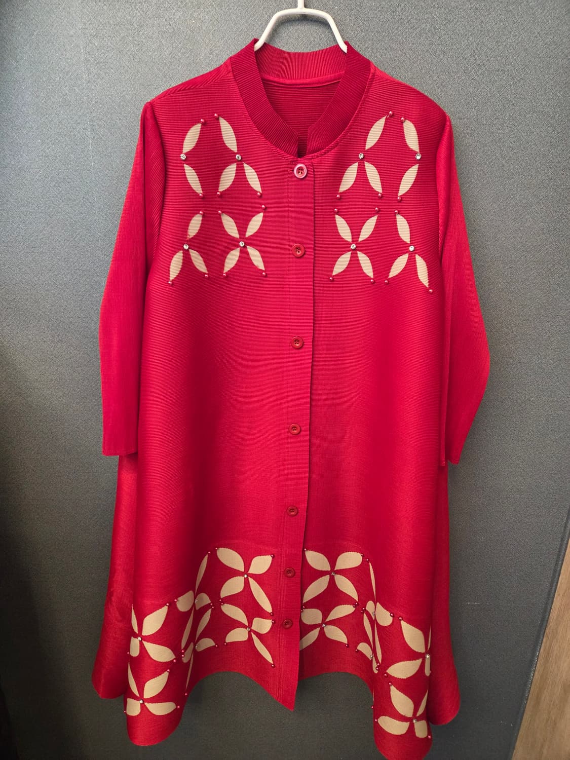 플리츠 7부코트 (봄.초여름용) 상품이미지1