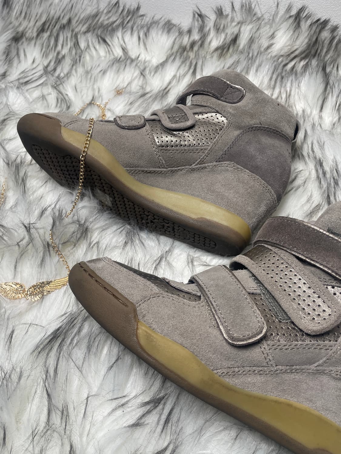 Ash 아쉬 메탈릭 웨지힐 스니커즈 상품이미지8