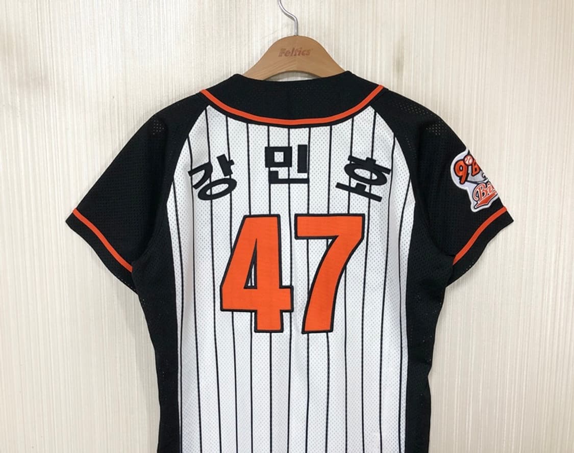 KBO 카멜레온어센틱 롯데자이언츠 구형선데이유니폼 85 #47 강민호 상품이미지9