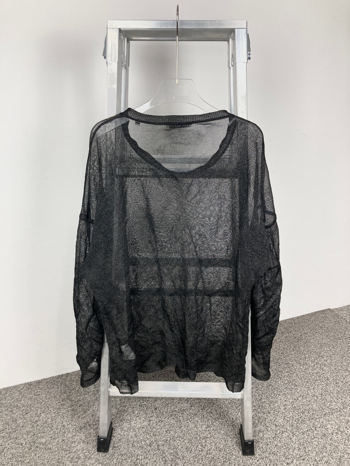 아워레가시 팝오버 라운드넥 에씨디티 니트 상품이미지3