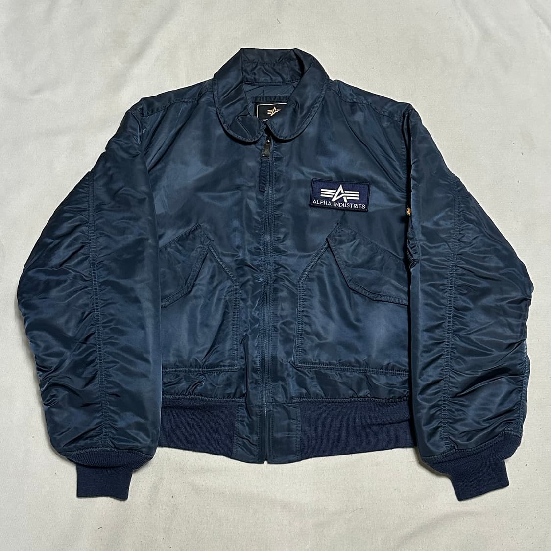 L 알파인더스트리 ma-1 네이비 항공 자켓  상품이미지2