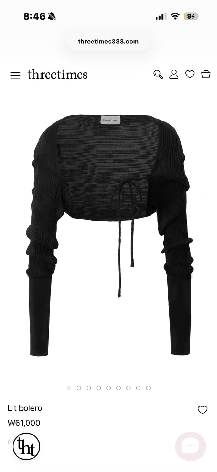 threetimes lit bolero 상품이미지1