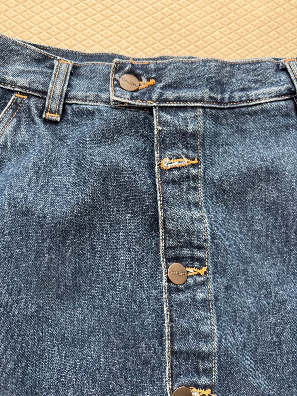 칼하트 데님 스커트(1회 착용) 상품이미지2