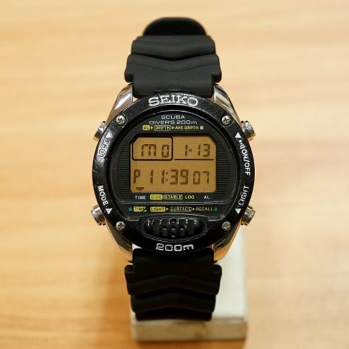 세이코 m705-5a1a 스쿠바 마스터 컴퓨터 200m 디지털시계 상품이미지1