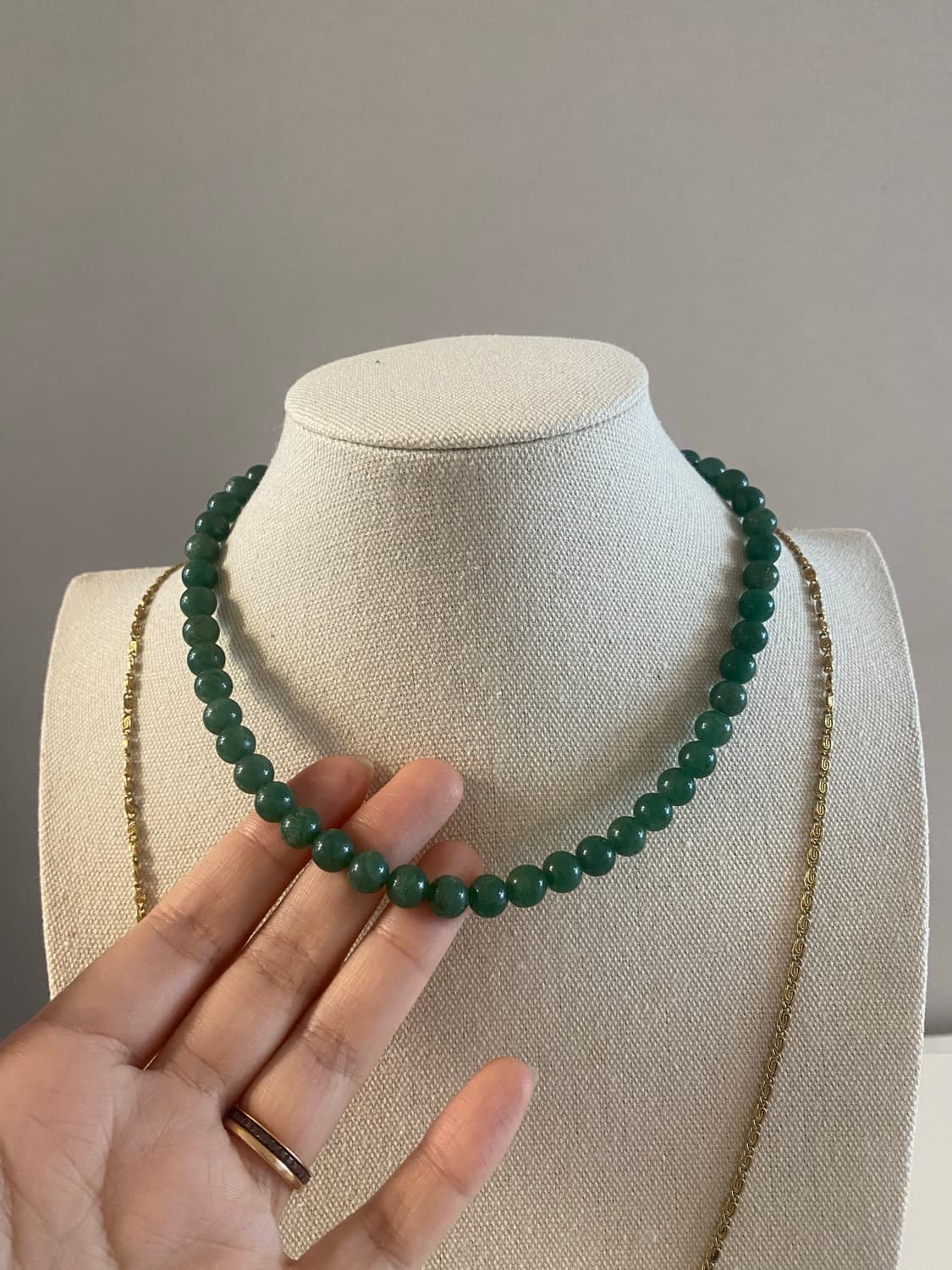 빈티지 옥구슬 목걸이 상품이미지7