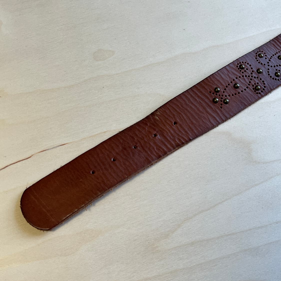 Levi’s stud leather Belt ( ~28 ) 상품이미지6