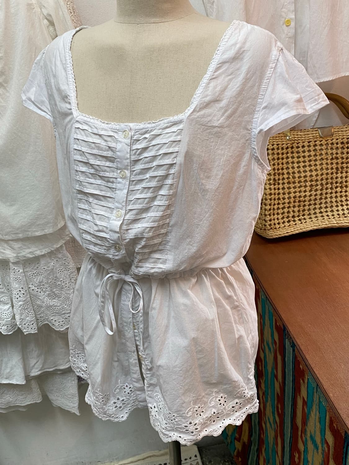 유럽빈티지 펀칭원피스 상품이미지6