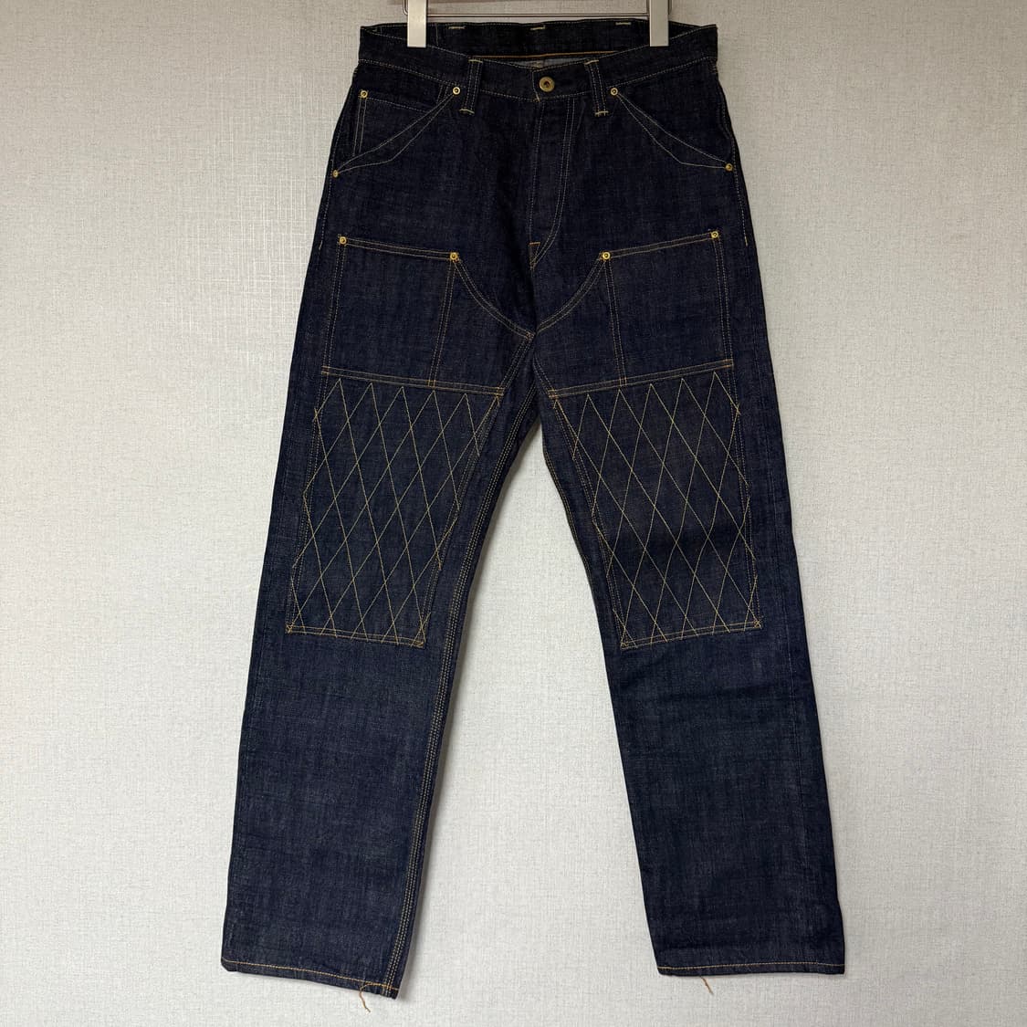 [32]트로피클로딩 1606W 더블니 스탠다드 더트 데님 팬츠 상품이미지6