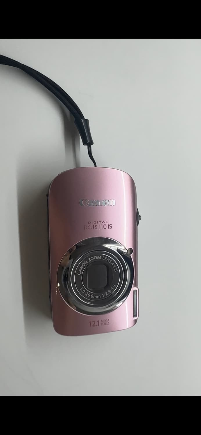 캐논 익서스 110 IS 핑크색 디지털 카메라 상품이미지1