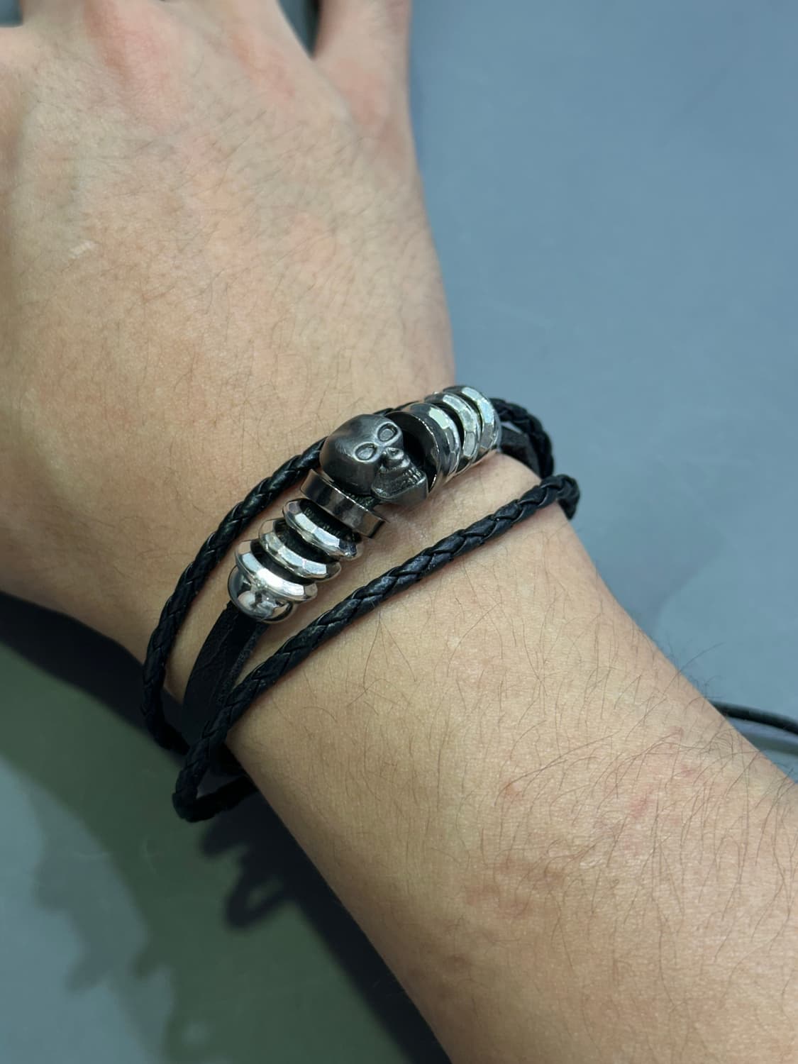 Big skull 팔찌 상품이미지3