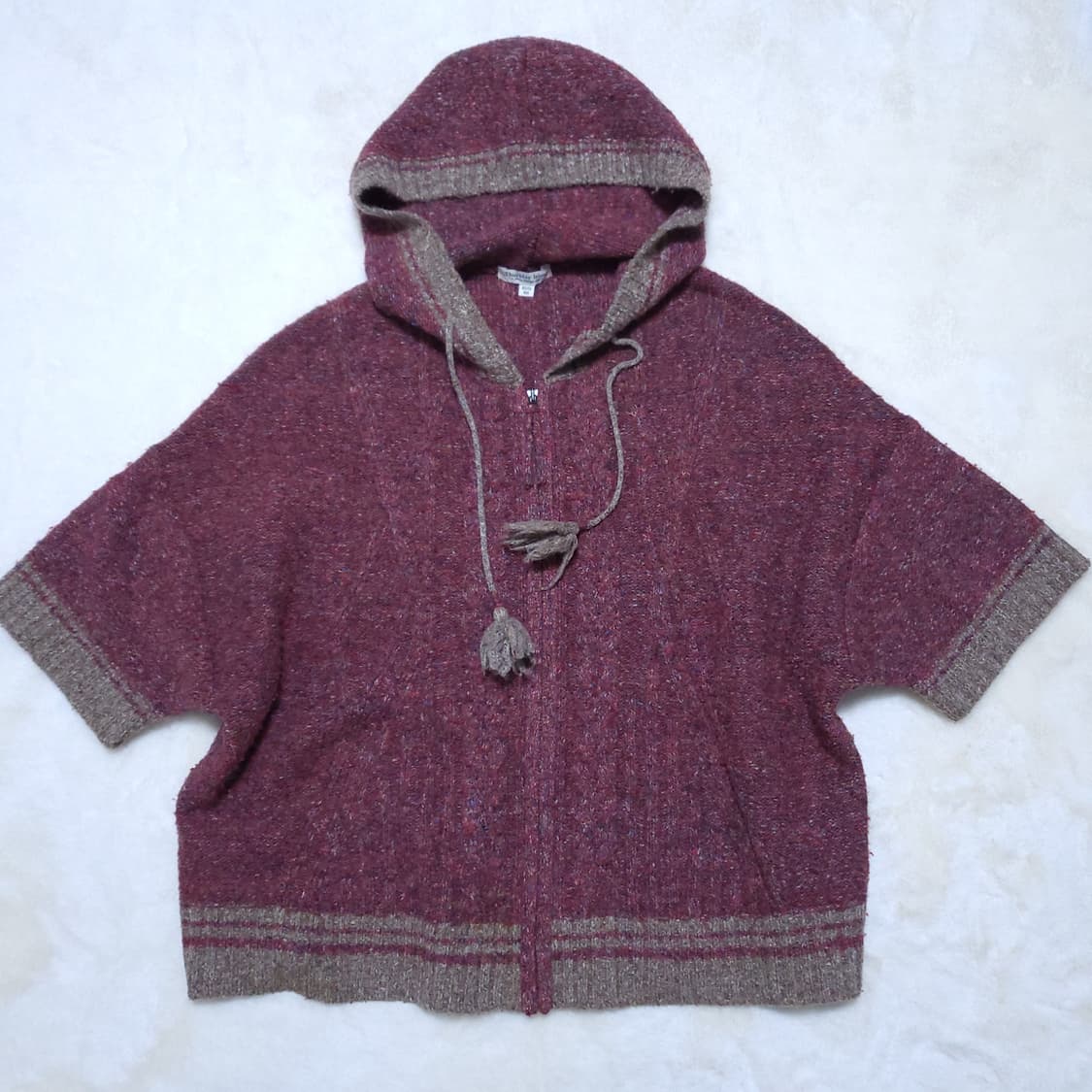 써스데이아일랜드 여성 니트 후드집업 M 0223 상품이미지1