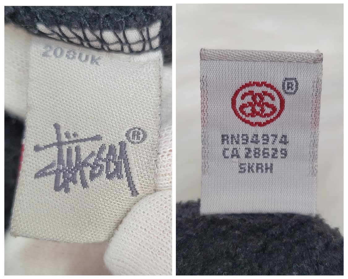 90s 스투시 빅 로고 맨투맨 긴팔 티셔츠 스웨트셔츠 남여공용 L사이즈 상품이미지10