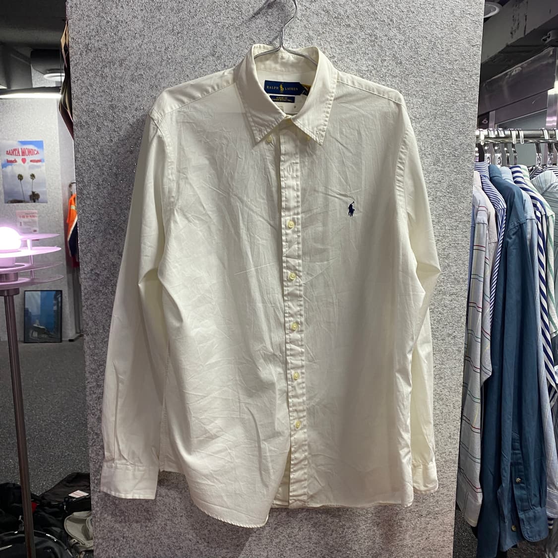 폴로 랄프로렌 클래식핏 신형 qr 셔츠 B4238 상품이미지2