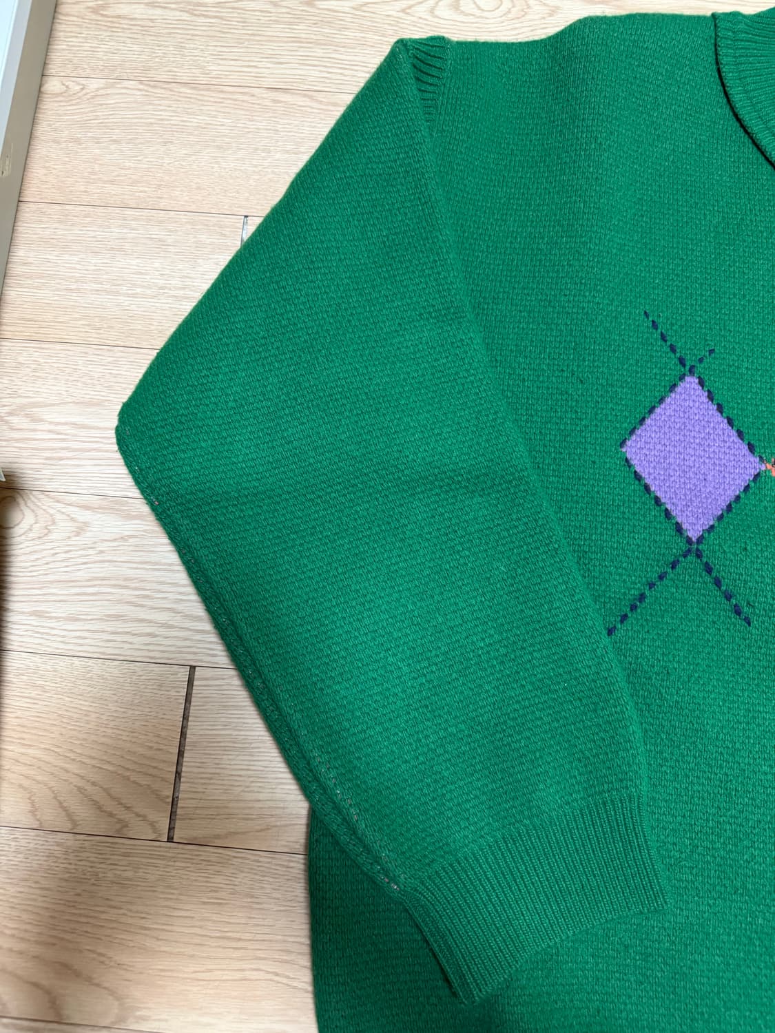 아더에러 스플렌더 오버 니트 그린 상품이미지4