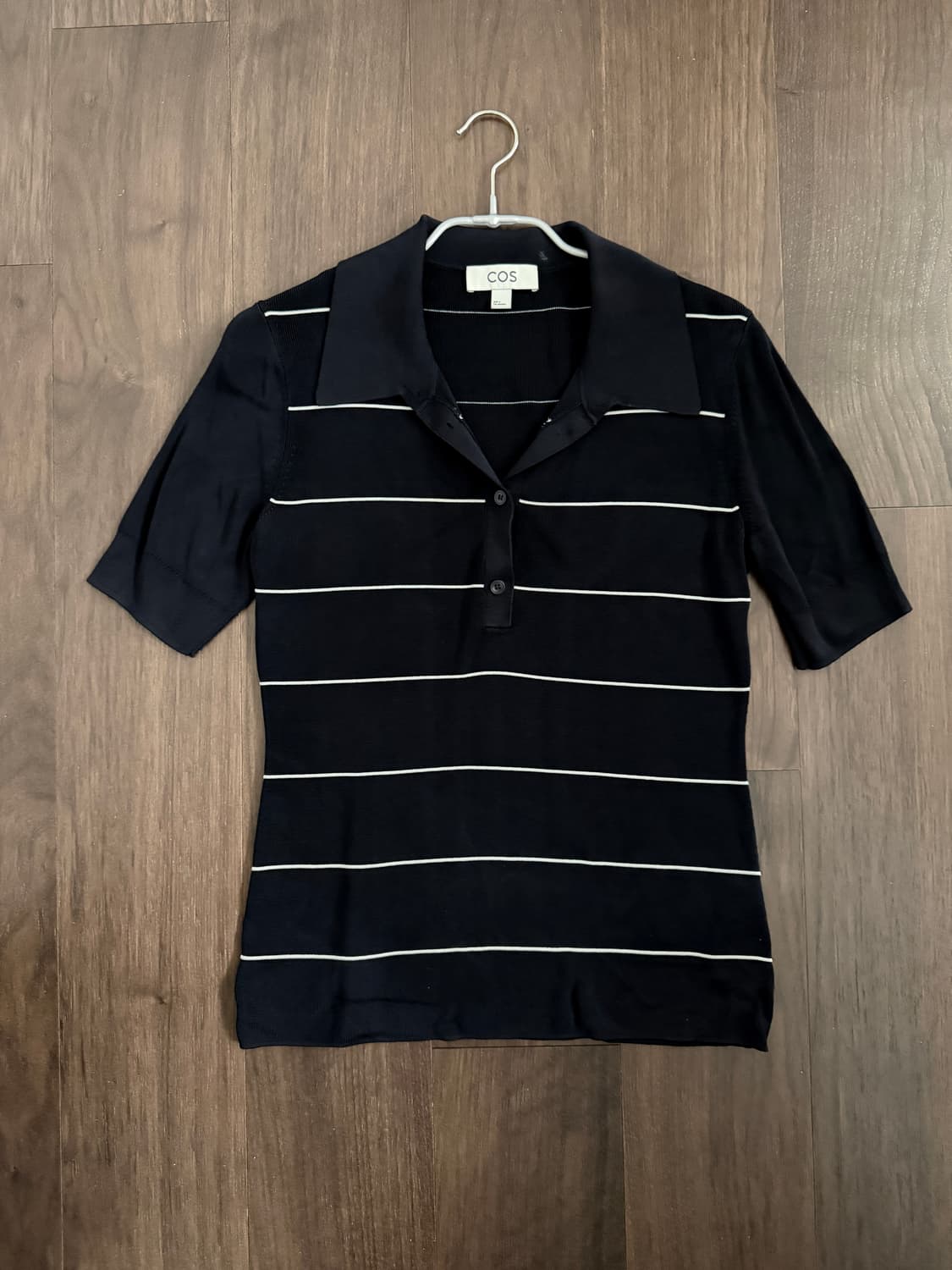 cos 코스 레이온 반팔 니트 상품이미지1