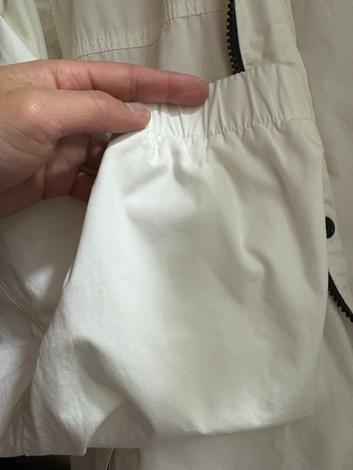 칼하트 - 코튼 바람막이 자켓 화이트 색상 상품이미지6