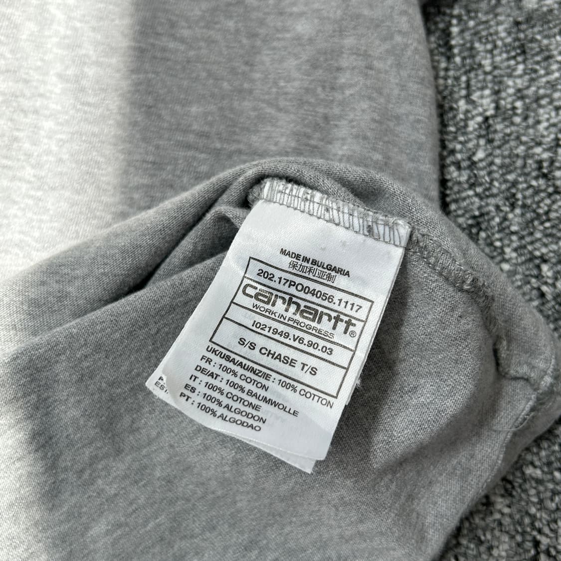 칼하트 wip 체이스 코튼 반팔티셔츠 상품이미지7