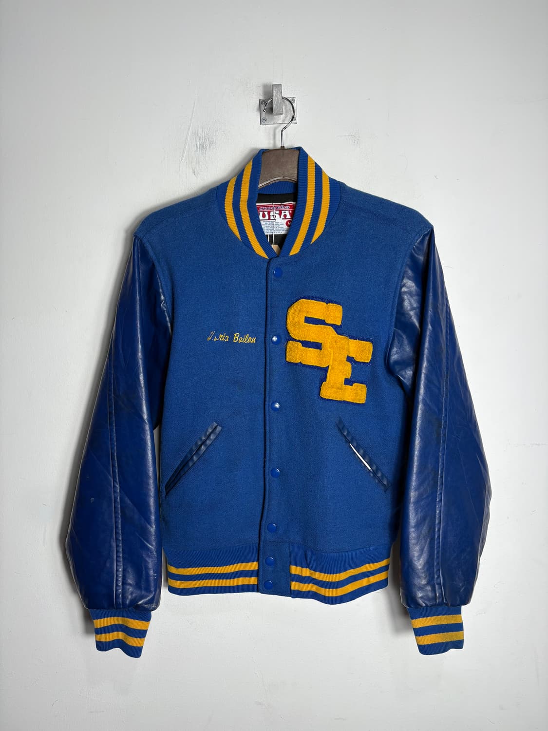 Awaros usa 울 바시티 자켓 상품이미지1