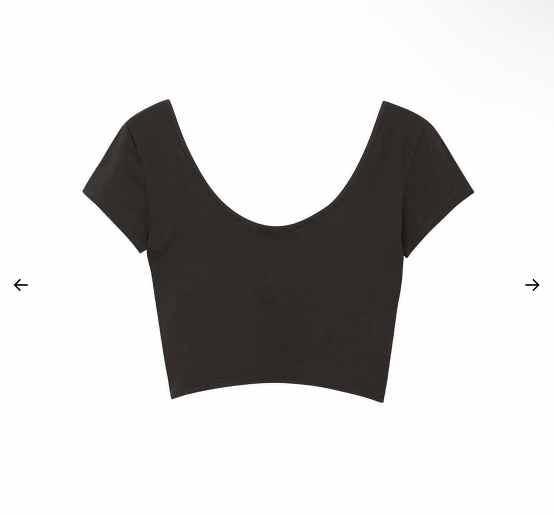 새상품) 보헤미안서울 소프트 크롭 하프 슬리브 보햄서 상품이미지4