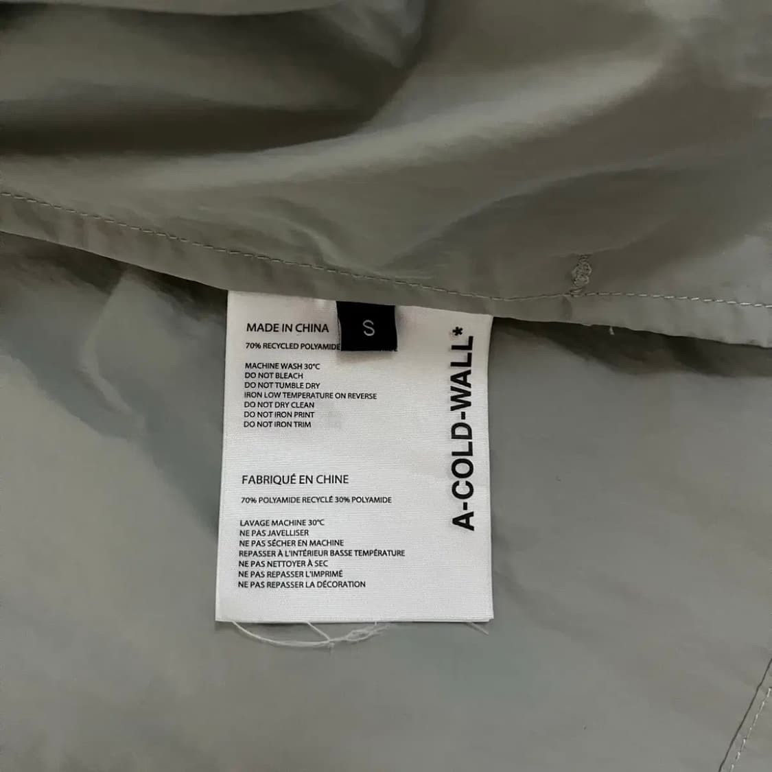 A-COLD-WALL 어콜드월 폴리아미드 셔츠 상품이미지5