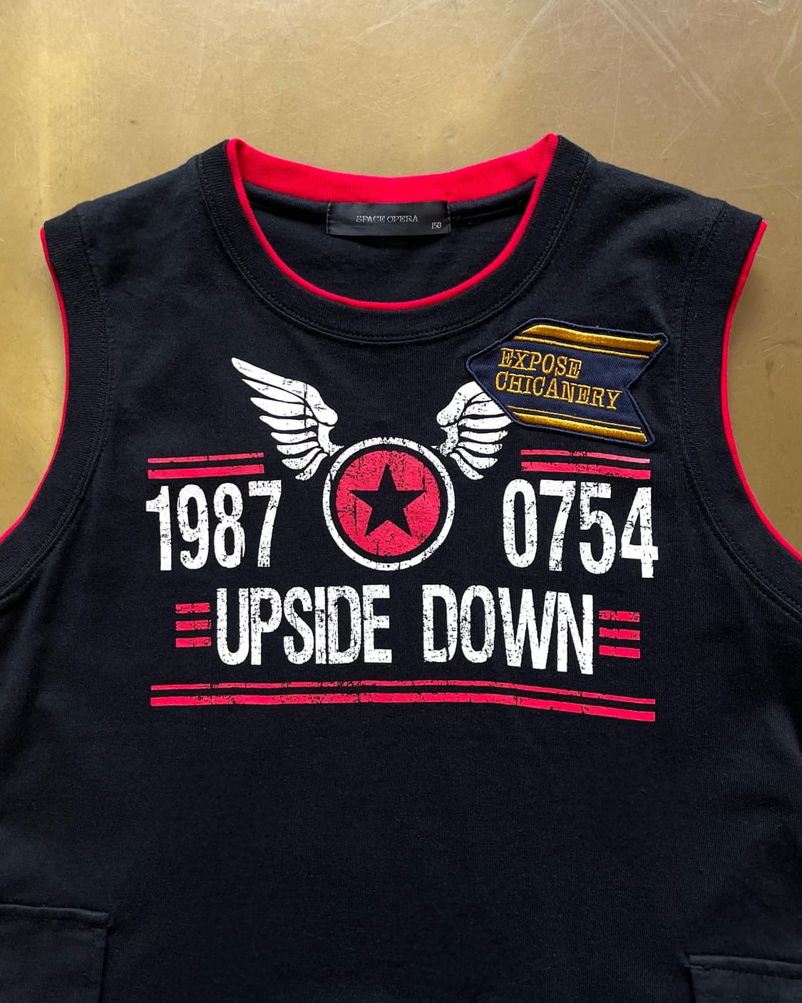 SPACE OPERA Japan Y2K Pocket Sleeveless 상품이미지4