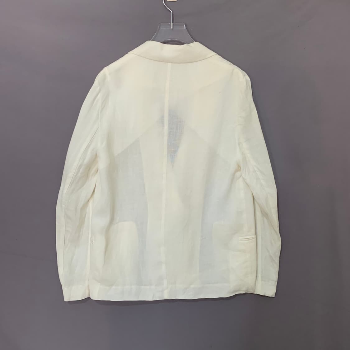 43 SANDRO 산드로 린넨 더블 블레이저 자켓 상품이미지2