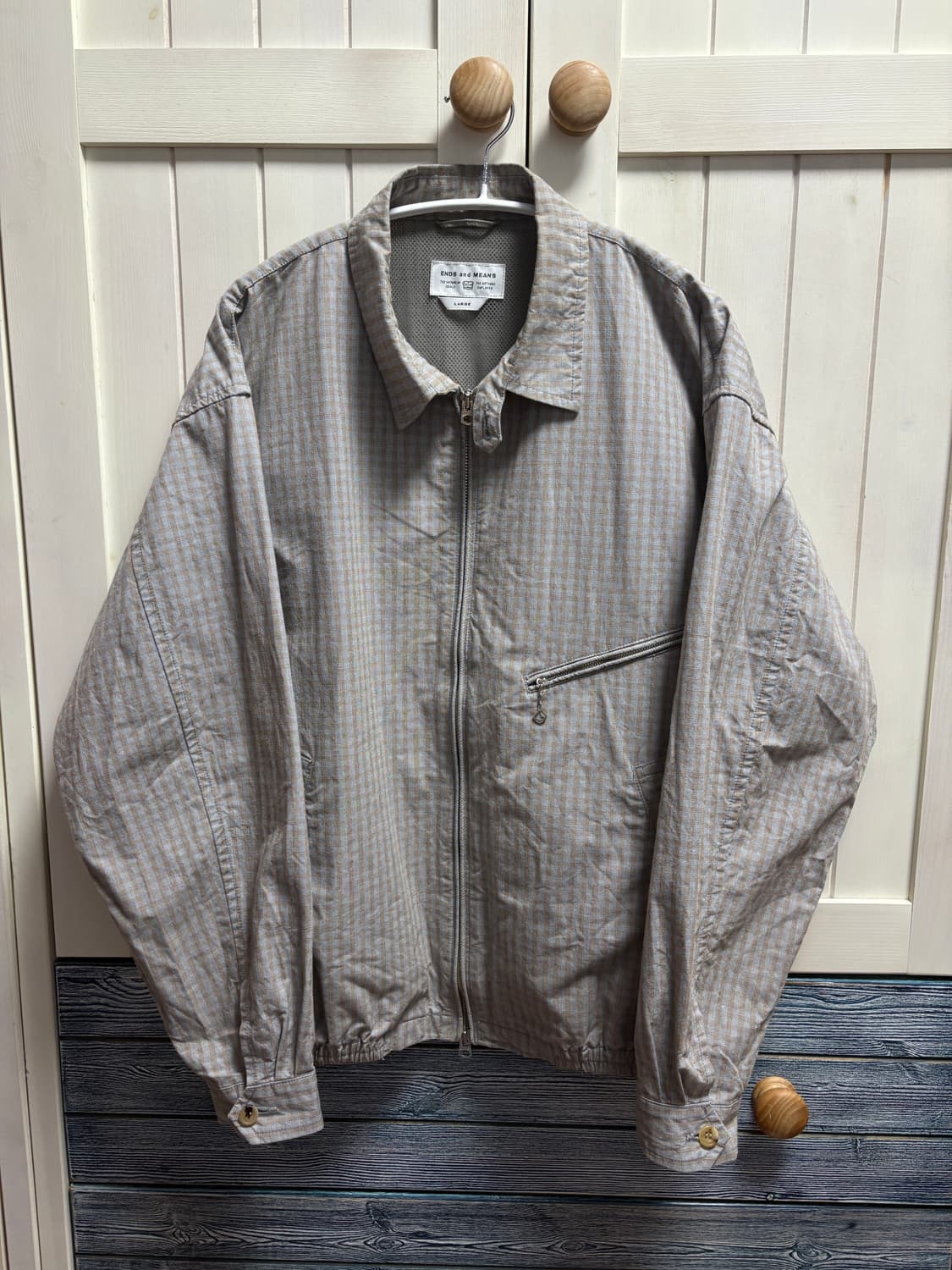 Ends and Means 드리즐러 자켓 L 라지 사이즈 상품이미지1