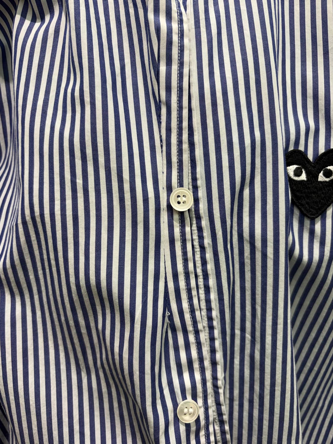 꼼데가르송 플레이 스트라이프 셔츠 상품이미지10